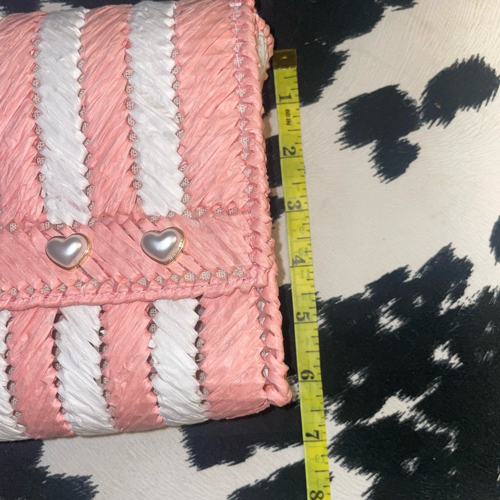 BTB Los Angeles Straw Clutch - Picture 6 of 6